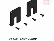 Saheco Easy Cover Cap Set - Large - 10mm - Black Anodized Aluminium
